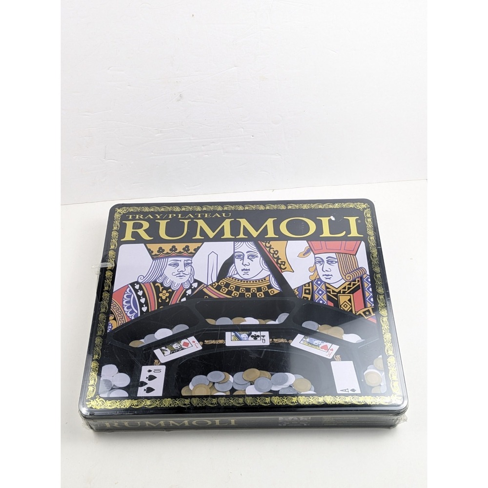 Rummoli Game Tray & Chips 75th Anniversary‎ Edition Deluxe Tin Sealed
